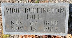 Vidie <I>Buffington</I> Hill 