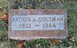 Esther A. <I>Richards</I> Coltman 