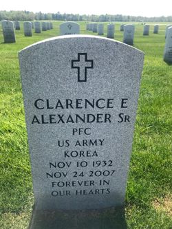 PFC Clarence E Alexander Sr.