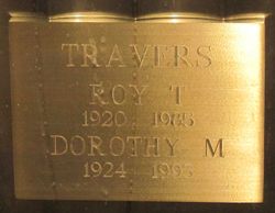 Roy Thomas Travers 