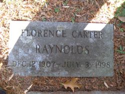 Florence Hartshorne <I>Carter</I> Raynolds 