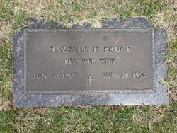 Hazelle E <I>Kinne</I> Bruce 