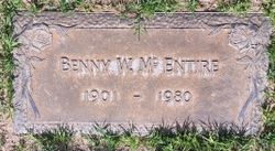 Benny W McEntire 
