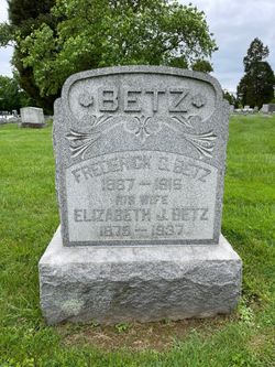 Elizabeth J <I>Blume</I> Betz 
