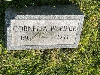 Cornelia W. Piper 