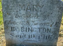 Mary Babington 