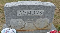 Nannie <I>Ammons</I> Clark 