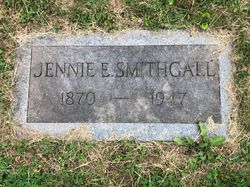 Jennie E. “Jane” <I>Chapman</I> Smithgall 