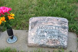 Frances E. <I>Kucera</I> Benson 