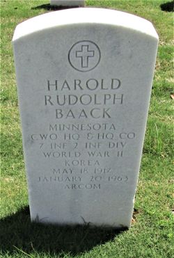 Harold Rudolph Baack 