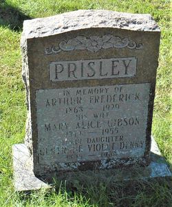 Mary Alice <I>Gibson</I> Prisley 