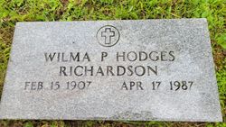 Wilma P <I>Hodges</I> Richardson 