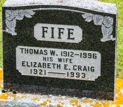 Elizabeth E. <I>Craig</I> Fife 