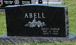 Betty Lou <I>Turner</I> Abell 