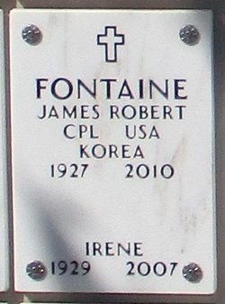 Corp James Robert Fontaine 