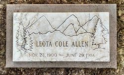 Leota <I>Cole</I> Allen 