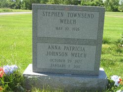 Anna Patricia “Pat” <I>Johnson</I> Welch 