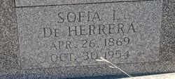 Sofia <I>Lucero</I> De Herrera 