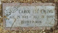 Carol Lee <I>Bonar</I> Ewing 