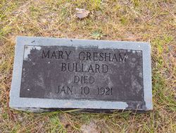 Mary Ann <I>Gresham</I> Bullard 