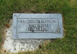 Martha May “May” <I>Gibson</I> Koehling 