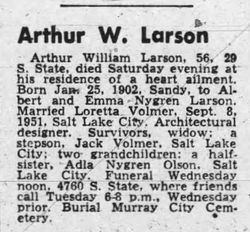 Arthur William Larson 