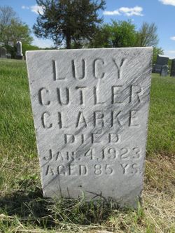 Lucy <I>Cutler</I> Clarke 