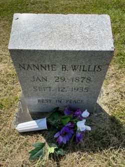 Nannie Belle <I>Basham</I> Willis 