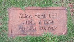 Alma <I>Veal</I> Lee 