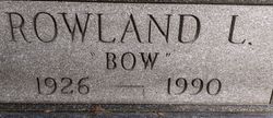 Rowland L. “Bow” Davis 