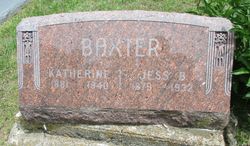 Katherine “Katy” <I>Widner</I> Baxter 