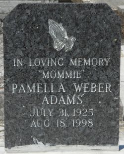 Pamella <I>Weber</I> Adams 