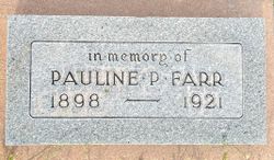 Pauline Harriet <I>Pulsipher</I> Farr 