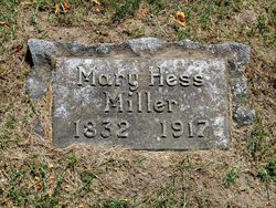 Mary Sophronia <I>Hess</I> Miller 