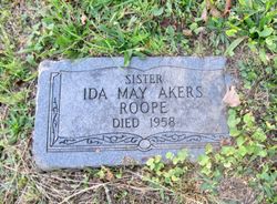 Ida Mae <I>Akers</I> Roope 