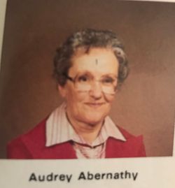 Audrey Lee Abernethy 