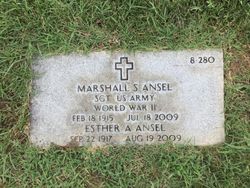 Sgt Marshall Stanley “Marty” Ansel 