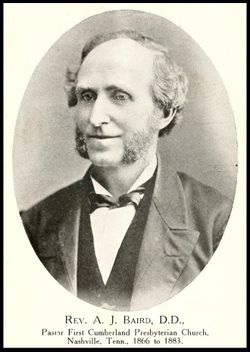 Rev Alexander Jackson Baird 