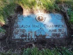LuAida Alice <I>Hall</I> Chadwick 