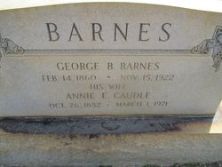 George B Barnes 