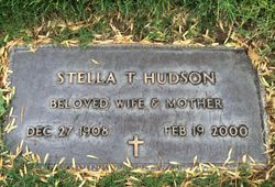 Stella Texas <I>Meeks</I> Hudson 