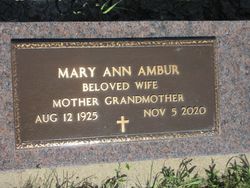 Mary Ann <I>Rohloff</I> Ambur 