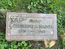 Catherine Georgia <I>Meyer</I> Maines 
