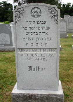 Abraham Joseph Jaffee 