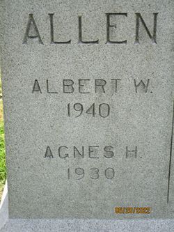 Agnes <I>Hill</I> Allen 