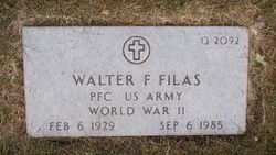 Walter F Filas 