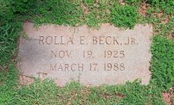 Rolla Earl Beck Jr.