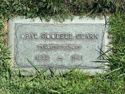 Opal Beatrice <I>Goodell</I> Clark 