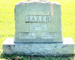 Eleanor <I>Logan</I> Baker 