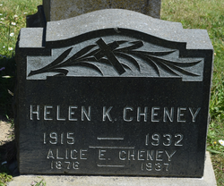 Alice Elizabeth <I>Grant</I> Cheney 